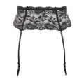 Noir - Front - Silky - Porte-jarretelles en dentelle - Femme