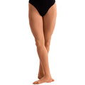 Marron clair - Front - Silky Dance - Collant de danse convertible HIGH PERFORMANCE - Femme