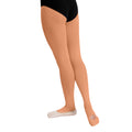 Marron clair - Back - Silky Dance - Collant de danse convertible HIGH PERFORMANCE - Femme