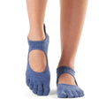 Bleu marine - Back - Toesox - Chaussettes à orteils BELLARINA - Femme