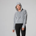 Gris chiné - Side - Tavi Noir - Sweat à capuche - Femme