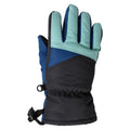 Bleu - Noir - Front - Mountain Warehouse - Gants de ski EXTREME - Enfant