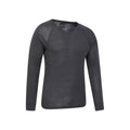 Gris - Side - Mountain Warehouse - Haut thermique - Homme