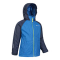 Bleu - Back - Mountain Warehouse - Veste imperméable TORRENT - Enfant