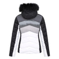 Blanc - Noir - Back - Mountain Warehouse - Blouson de ski CASCADE - Femme