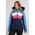 Bleu - Front - Mountain Warehouse - Blouson de ski CASCADE - Femme