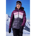 Violet foncé - Front - Mountain Warehouse - Blouson de ski CASCADE - Femme