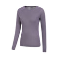 Gris clair - Lifestyle - Mountain Warehouse - Haut thermique MERINO - Femme