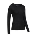 Noir - Back - Mountain Warehouse - Haut thermique MERINO - Femme