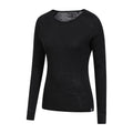 Noir - Side - Mountain Warehouse - Haut thermique MERINO - Femme