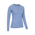 Bleu - Lifestyle - Mountain Warehouse - Haut thermique MERINO - Femme