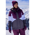 Violet - Front - Mountain Warehouse - Blouson de ski MOON - Femme