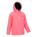 Rose chewing-gum - Back - Mountain Warehouse - Veste softshell EXODUS - Enfant