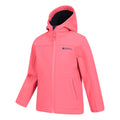 Rose chewing-gum - Lifestyle - Mountain Warehouse - Veste softshell EXODUS - Enfant