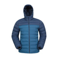 Bleu sarcelle - Front - Mountain Warehouse - Doudoune SEASONS - Homme