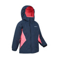 Bleu foncé - Side - Mountain Warehouse - Ensemble Blouson et pantalon de ski - Enfant