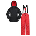 Lilas - Front - Mountain Warehouse - Ensemble Blouson et pantalon de ski - Enfant