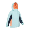 Bleu sarcelle clair - Lifestyle - Mountain Warehouse - Blouson de ski HONEY - Enfant