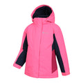 Rouge rose - Side - Mountain Warehouse - Blouson de ski HONEY - Enfant