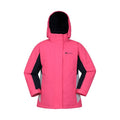 Rose - Front - Mountain Warehouse - Blouson de ski HONEY - Enfant