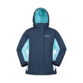 Bleu marine - Front - Mountain Warehouse - Blouson de ski HONEY - Enfant