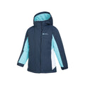 Bleu marine - Side - Mountain Warehouse - Blouson de ski HONEY - Enfant