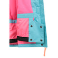 Turquoise - Pack Shot - Mountain Warehouse - Blouson de ski HONEY - Enfant