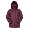 Violet foncé - Front - Mountain Warehouse - Veste PAKKA - Femme