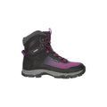 Noir - Violet - Pack Shot - Mountain Warehouse - Bottes POLAR - Femme