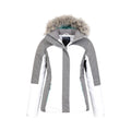 Blanc - Pack Shot - Mountain Warehouse - Blouson de ski PYRENEES - Femme