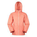 Corail - Front - Mountain Warehouse - Veste imperméable TORRENT - Enfant