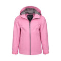 Rose pâle - Pack Shot - Mountain Warehouse - Veste imperméable TORRENT - Enfant