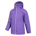 Violet - Lifestyle - Mountain Warehouse - Veste imperméable TORRENT - Enfant