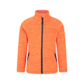 Orange vif - Front - Mountain Warehouse - Veste polaire SNOWDONIA - Enfant