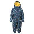 Bleu nuit - Front - Mountain Warehouse - Combinaison de pluie SPRIGHT - Enfant