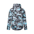 Bleu Camouflage - Back - Mountain Warehouse - Veste softshell EXODUS - Enfant