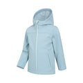 Bleu pâle - Lifestyle - Mountain Warehouse - Veste softshell - Enfant