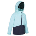 Bleu sarcelle - Side - Mountain Warehouse - Veste imperméable CLOUD BURST - Enfant