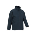 Bleu marine - Side - Mountain Warehouse - Veste softshell GRASMERE - Enfant