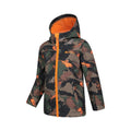 Kaki foncé - Lifestyle - Mountain Warehouse - Veste softshell EXODUS - Enfant