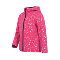 Rose vif - Pack Shot - Mountain Warehouse - Veste softshell EXODUS - Enfant