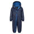 Bleu marine - Pack Shot - Mountain Warehouse - Combinaison de pluie SPRIGHT - Enfant