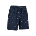 Bleu marine - Side - Mountain Warehouse - Short de bain ARUBA - Homme