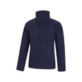 Bleu foncé - Back - Mountain Warehouse - Veste polaire CAMBER - Enfant