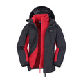 Gris - Side - Mountain Warehouse - Veste imperméable CANNONBALL - Enfant