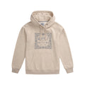 Beige clair - Front - Animal - Sweat à capuche MAYA - Femme