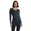 Bleu marine - Front - Animal - Haut thermique BLAZE - Femme