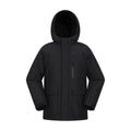 Noir - Front - Mountain Warehouse - Veste imperméable NOAH - Enfant