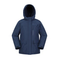 Bleu marine - Front - Mountain Warehouse - Veste imperméable NOAH - Enfant