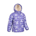 Vieux violet - Lifestyle - Mountain Warehouse - Veste matelassée SEASONS - Enfant